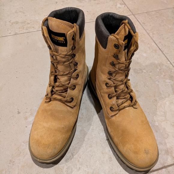 Wolverine Work Boots - Picture 2 of 5
